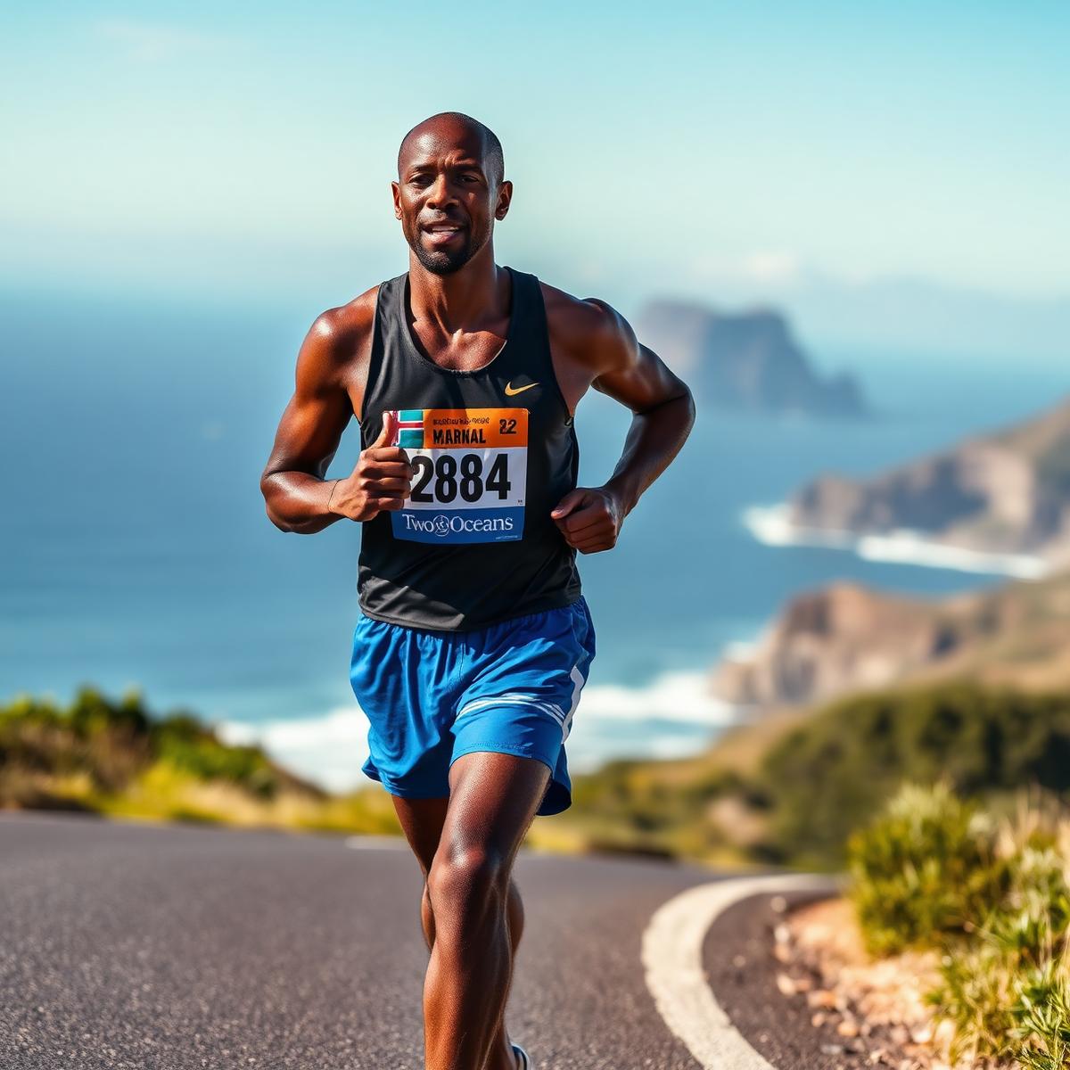 On the Chapman's Peak coastal road